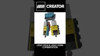 LEGO 31124 ALTERNATE BUILD with LEGO 31099 airplane