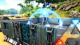ARK Survival Evolved - HOW MUCH DAMAGE CAN A TEK SHIELD GENERATOR TAKE, NEW TEK ITEMS ( Gameplay )