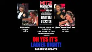 Hitz Boxing: Kristin Gearhart & Allanna Jones conference call