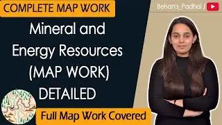 Mineral and Energy Resources Class 10 Complete Map Work | Geography Chapter 5 | CBSE | Term 2 | 2022