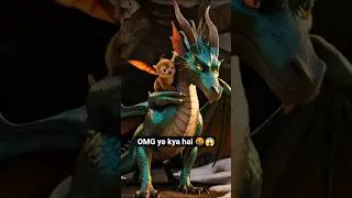 &ldquo;Ye Egg Se Kya Nikla? Dragon Ko  Shock Kar Diya! 🐉❄️&rdquo;#shorts #dragon #griffin #apple