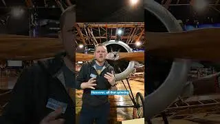 Вращающийся двигатель Sopwith Camel!