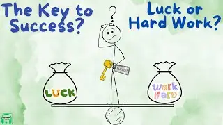 English Podcast For Learning🎧 What Is the Key to Success? Luck or Hard Work? | Intermediate Level