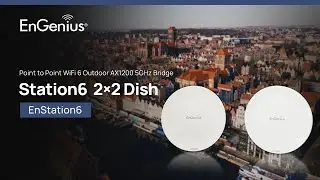 Wi-Fi 6 2x2 AX1200 Outdoor PtP Bridge (EnStation6) | EnGenius