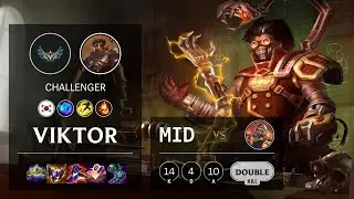 Viktor Mid vs Qiyana - KR Challenger Patch 12.1