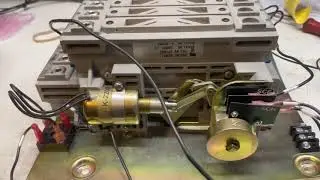 Demonstration of a Kohler high speed Transfer Switch Mechanism on a bench to verify proper operation