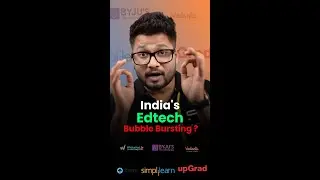 India's Education: Edtech Bubble Is Bursting 🤯 | #shorts #mangeshshinde