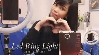 Led Ring Fill Light | Gift | Pinay in Rome Vlogs