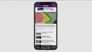 How to get weather alerts from the 11Alive app