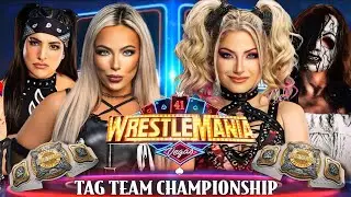 WWE 2K25 | Liv Morgan & Raquel Rodriguez VS Alexa Bliss & Nikki Cross - Tag Team Match