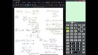 Sketch Rational Function with a Horizontal Asymptote Using Algebraic Techniques