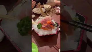 Eating in Japan! #japan #food #sushi #fish #foodshorts