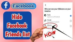 how to hide friends list on facebook | facebook friend list is private
