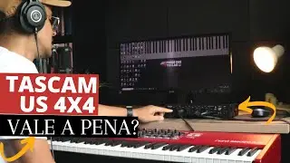 Tascam us 4x4 Vale a pena? O que achei dela?