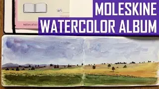 Moleskine Watercolor Album Review (Moleskine Sketchbook for Watercolor Painting)