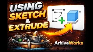 Fusion 360 Basics-Sketch and Extrude