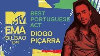 MTV EMA 2018: Best Portuguese Act - Diogo Pi&ccedil;arra | MTV Portugal