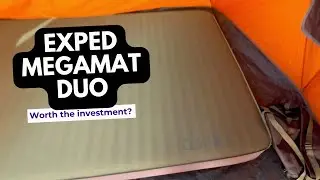 The Most Comfortable Camping Mattress EVER?! 😴 | Exped MegaMat Duo Queen Review