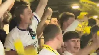 Behind scenes of Leeds’ promotion party, thumping Bristol City