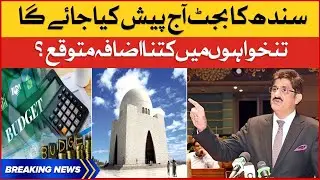 Sindh Budget 2022-23 | Government Employees Salaries Increased? | Breaking News