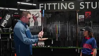 Ifit Golf Jr club fitting
