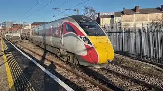 Trains at doncaster 9/01/26 including ilkleys freight and fast trains
