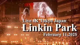 Linkin Park [Live 4K]From Zero World Tour Tokyo Japan-February 11,2025 #linkinpark #live