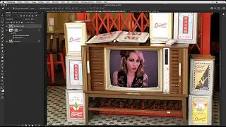 Effet TV Vintage avec Photoshop