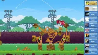 Angry Birds Friends - Level 5 - Week 92 - Week 93 - Weekly Winter Tournament Valentines No power ups