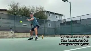 Approach Shot Training - Handfeeding