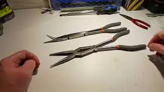 Double jointed pliers, quirky and very useful.