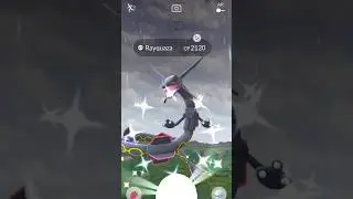 I caught 2 Shiny Rayquaza from Mega Rayquaza special raid event