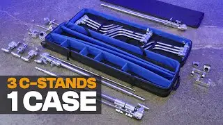 Save your Back with Kupo&rsquo;s Triple C-Stand Rolling Case