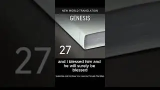 Genesis Chapter 26 - 30. New World Translation of the Holy Scriptures (2013 Revision).