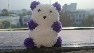 Easy and Amazing woolen pom pom craft idea 