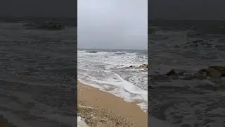 TERRIBLE STORM😱ON THE SEA OF AZOV!! #golubitskaya #azovsea #sea