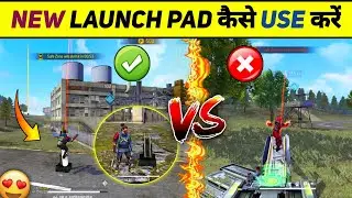 NEW LAUNCH PAD IN FREE FIRE || FREE FIRE NEW PORTABLE LAUNCHPAD || HOW TO USE NEW LAUNCH PAD