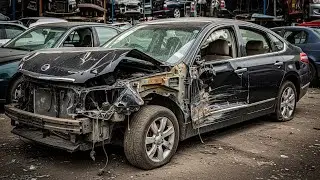 Full Car Restoration: Transforming a Nissan Teana to Like-New Condition