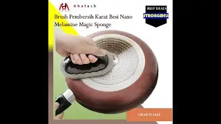 Brush Pembersih Karat Besi Nano Melamine Magic Sponge