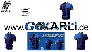 Target Darts Cool Play Shirt Adrian Lewis Jackpot Matchshirt Dart Shirt Dartshirt Trikot Design 2021