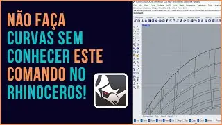 ✅ Domine o BlendCrv no Rhinoceros e Crie Transições SUAVES Como um Pro