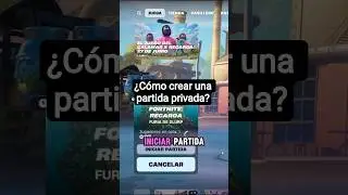 🎮  C&oacute;mo CREAR una partida privada en Fortnite (F&aacute;cil y R&aacute;pido)