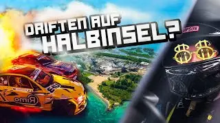 Driften auf einer Insel zwischen riesigen Baggern (mit 250k &euro; Rennwagen) 🏎️ | IRON DRIFT KING 2023