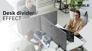 Foldable desk dividers | DURABLE