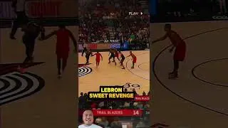 sweet revenge 💥👀 #lebronjames #nba #highlights