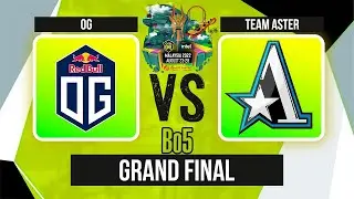 ГРАД ФИНАЛ🏆 OG vs Team Aster | Bo5 | ESL One Malaysia 2022 | DOTA 2