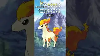 What's the BEST POKEMON Objectively? (kinda) RATE EM' ALL! Ep #77 #Ponyta #rateemall #pokemon