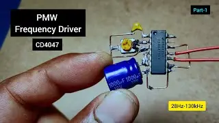28Hz to 130kHz Frequency Driver for 50/60Hz Inverter | CD 4047 PWM Module 