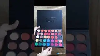 viral beauty glazed  eyeshadow palette 35 colors #shorts#viral #under400#makeup#affordable