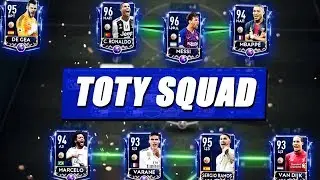 ЭПИЧНЫЙ СОСТАВ из TOTY ОСНОВЫ!! ЗА 450.000.000 МОНЕТ! - FIFA MOBILE 19: Команда Года